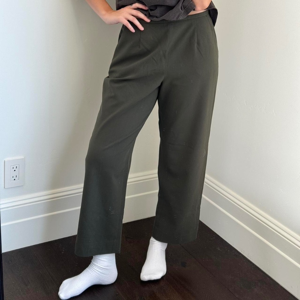 Perfect Green Trouser Pants